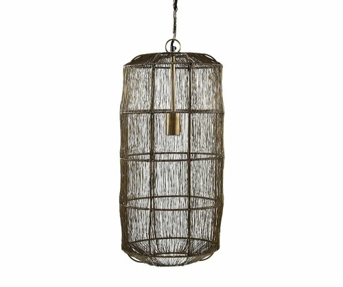 Modern Lampa sufitowa z metalowej siatki,5