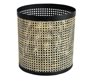 Boho Osłonka metalowa, plecionka wiedeńska