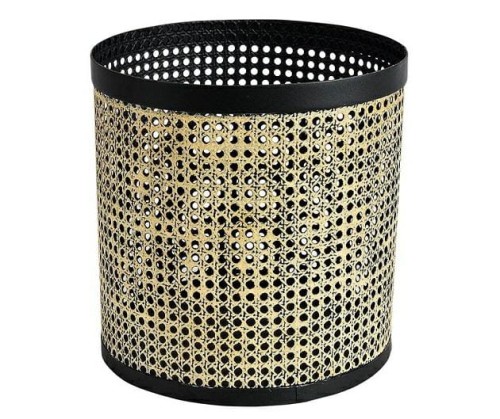 Boho Osłonka metalowa, plecionka wiedeńska