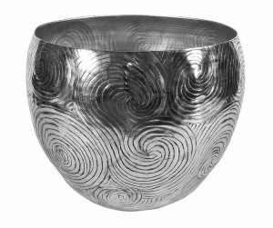Deluxe Osłonka srebrna aluminiowa, wzór koła, A