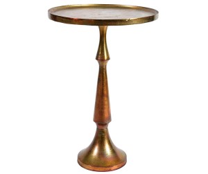 Barok Old Patera na długiej nodze, aluminium, złoto miedziana, 1a