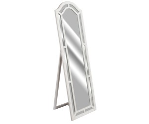 Grigio Lustro stojące do garderoby, białe, postarzane, wąskie