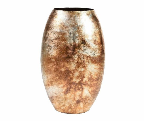 Modern Gold duży metalowy Wazon miedziano złoty 1B