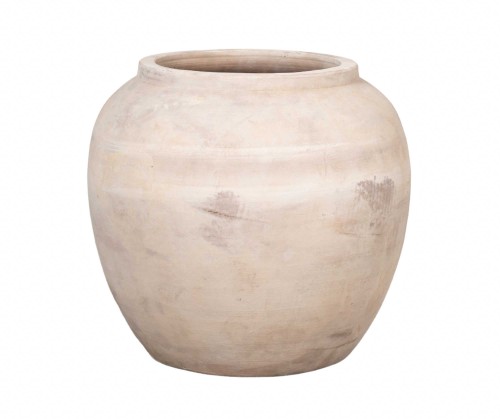 Garden old Donica pękata antique chocolate B