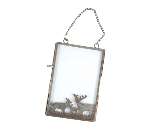 Gold line Ramka łańcuszek C 