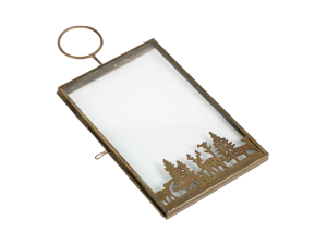 Gold line Ramka kółko A