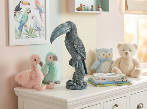 Azzurro Old Figurka tukan niebieski