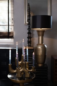 Modern gold Lampa smukła (podstawa bez abażuru)