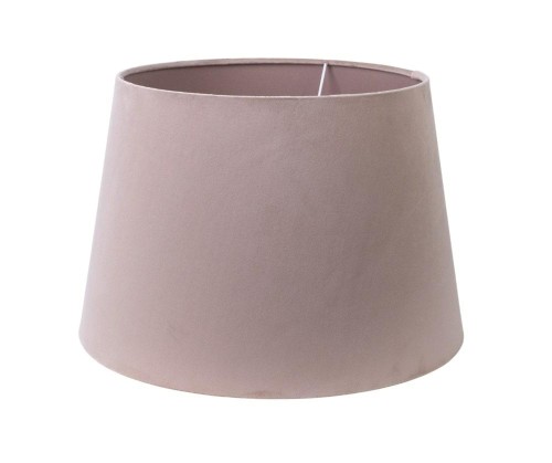 Abażur BK A50/40H28 Stożek Plusz beż folia transparentna mat