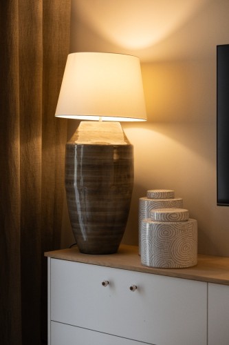 Modern chocolate Lampa smukła (podstawa bez abażuru)