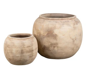 Garden old Donica pękata antique chocolate kpl. 2 szt.