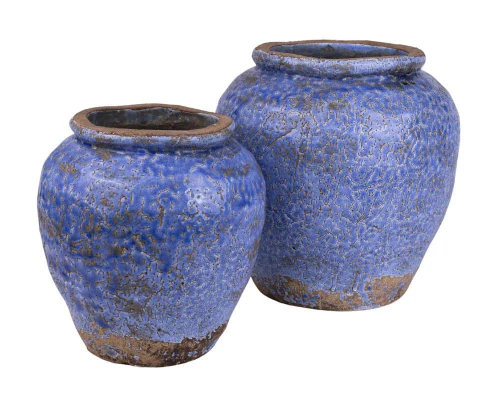 Fiore blue Osłonka pękata 1B wazon
