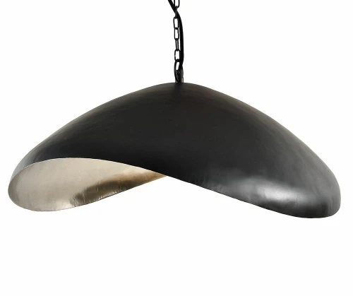 Modern black  Lampa sufitowa duża czarna