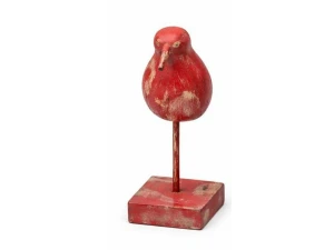 Garden green Ptaszek red