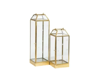 Gold line Lampion gwiazdki A