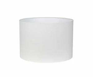 Abażur BK W50H35 Walec Venosa boucle ecru biała folia