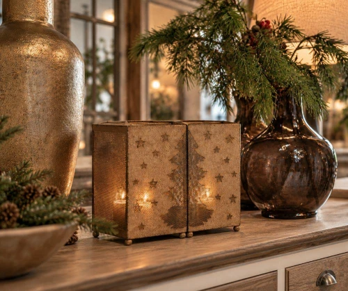 Rustic Lampion prosty 2